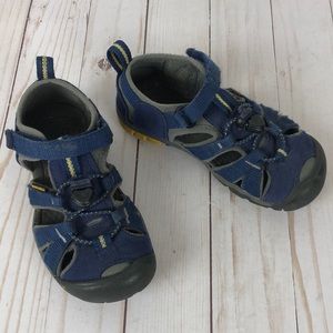 Keen Suede Nylon Velcro Water Waterproof Active Sandals Toddler Boys 11
